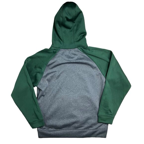Oregon Ducks Hoodie Adult S Pullover Green College Campus Team Collegiate Grey - Picture 6 of 7